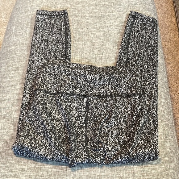 Lululemon  Legging Pants Womens Gray Speckled Stretch Wunder Skinny Mid … - Picture 10 of 10
